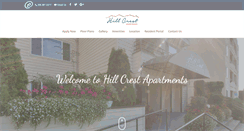 Desktop Screenshot of hillcrestapartment.com